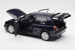 Volkswagen Golf Mk3 VR6 ブルー メタリック Norev 1:18 188462 メタル - 画像 5/8