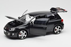 Volkswagen Golf Mk6 GTI グレー メタリック Norev 1:18 188503 メタル - 画像 2/7