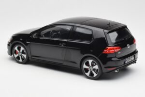 Volkswagen Golf Mk7 GTI ブラック Norev 1:18 188550 メタル - 画像 7/8