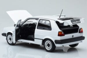 Volkswagen Golf CL Mk2 ホワイト リミテッドエディション Norev 1:18 188561 メタル - 画像 5/8