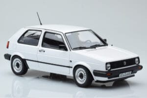 Volkswagen Golf CL Mk2 ホワイト リミテッドエディション Norev 1:18 188561 メタル - 画像 6/8