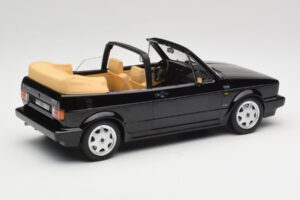 Volkswagen Golf Mk1 カブリオレ ブラック Norev 1:18 188568 メタル - 画像 2/6
