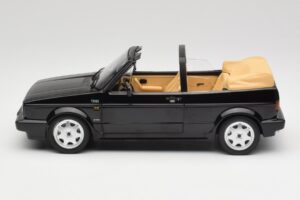 Volkswagen Golf Mk1 カブリオレ ブラック Norev 1:18 188568 メタル - 画像 3/6