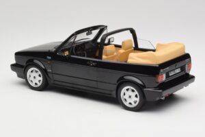 Volkswagen Golf Mk1 カブリオレ ブラック Norev 1:18 188568 メタル - 画像 5/6
