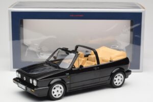 Volkswagen Golf Mk1 カブリオレ ブラック Norev 1:18 188568 メタル - 画像 6/6