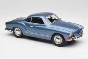Volkswagen Karmann Ghia Coupe ネプチューンブルー Minichamps 1:18 155054022 メタル - 画像 4/6