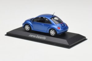 Volkswagen New Beetle サテライトブルー Minichamps 1:43 430058004 メタル - 画像 3/4