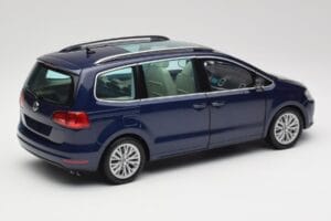 Volkswagen Sharan 7N シャドー ブルー メタリック Minichamps 1:18 110051100 メタル - 画像 3/8
