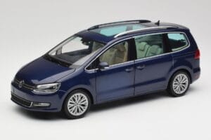 Volkswagen Sharan 7N シャドー ブルー メタリック Minichamps 1:18 110051100 メタル