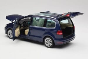 Volkswagen Sharan 7N シャドー ブルー メタリック Minichamps 1:18 110051100 メタル - 画像 5/8