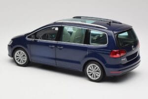Volkswagen Sharan 7N シャドー ブルー メタリック Minichamps 1:18 110051100 メタル - 画像 7/8