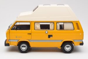 Volkswagen T3 Joker キャンピングバス Schuco 1:18 450038500 メタル - 画像 4/8