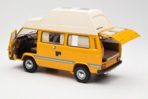 Volkswagen T3 Joker キャンピングバス Schuco 1:18 450038500 メタル - 画像 5/8