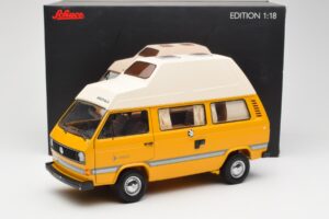 Volkswagen T3 Joker キャンピングバス Schuco 1:18 450038500 メタル - 画像 8/8