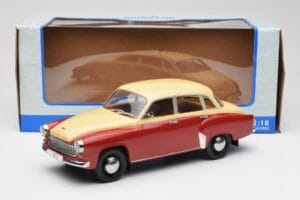 Wartburg 311 Dark Red Beige MCG 1:18 MCG18299 メタル - 画像 6/6