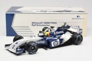 Williams FW26 BMW #4 R. Schumacher F1 2004 Minichamps 1:18 80430309495 メタル - 画像 6/6