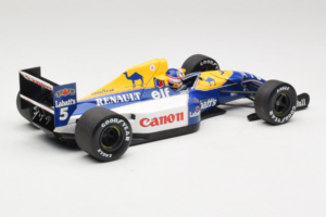 Williams FW14B Renault #5 N. Mansell Canon Williams Team F1 World Champion 1992 Minichamps 1:18 186920005 メタル - 画像 3/9