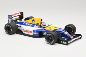 Williams FW14B Renault #5 N. Mansell Canon Williams Team F1 World Champion 1992 Minichamps 1:18 186920005 メタル - 画像 6/9