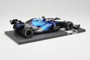 Williams Racing Mercedes FW43B #6 N. Latifi Saudi Arabian GP 2021 Minichamps 1:18 117212206 メタル - 画像 3/6