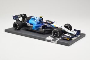 Williams Racing Mercedes FW43B #6 N. Latifi Saudi Arabian GP 2021 Minichamps 1:18 117212206 メタル - 画像 4/6