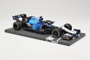 Williams Racing Mercedes FW43B #63 G. Russell Saudi Arabian GP 2021 Minichamps 1:18 117212263 メタル - 画像 4/6
