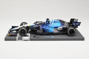 Williams Racing Mercedes FW43B #63 G. Russell Saudi Arabian GP 2021 Minichamps 1:18 117212263 メタル