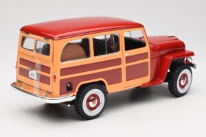 Willys Jeep Station Wagon レッド Road Signature 1:18 92858 メタル - 画像 3/8