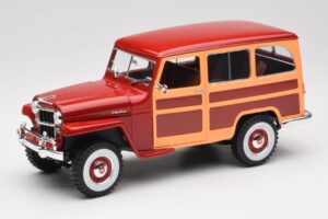 Willys Jeep Station Wagon レッド Road Signature 1:18 92858 メタル