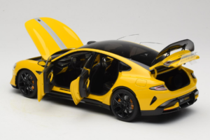 Xiaomi SU7 Ultra イエロー OEM 1:18 BHR9995CN メタル - 画像 5/8