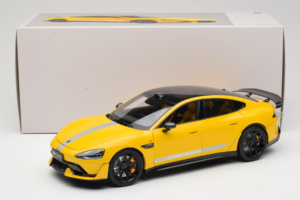 Xiaomi SU7 Ultra イエロー OEM 1:18 BHR9995CN メタル - 画像 8/8