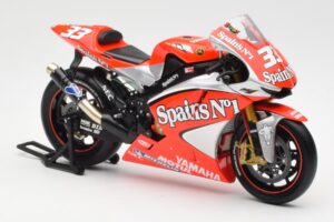 Yamaha YZR-M1 Gauloises Fortuna Yamaha #7 C. Checa MotoGP 2004 Minichamps 1:12 122043007 メタル - 画像 4/6