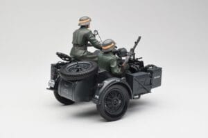 Zundapp KS 750 サイドカー Walkure Schuco 1:10 450651900 メタル - 画像 3/7
