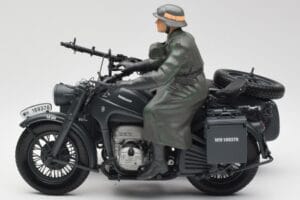 Zundapp KS 750 サイドカー Walkure Schuco 1:10 450651900 メタル - 画像 4/7