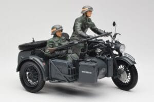 Zundapp KS 750 サイドカー Walkure Schuco 1:10 450651900 メタル - 画像 5/7