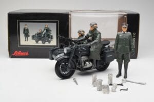 Zundapp KS 750 サイドカー Walkure Schuco 1:10 450651900 メタル - 画像 7/7