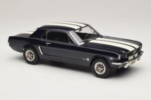 Ford Mustang Nightmist Blue Norev 1:18 182805 メタル - 画像 4/6