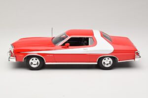 Ford Gran Torino Starsky and Hutch MCG 1:18 MCG181005 メタル - 画像 3/6