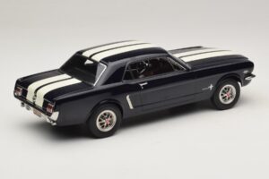 Ford Mustang Nightmist Blue Norev 1:18 182805 メタル - 画像 2/6