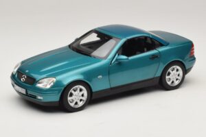 Mercedes SLK R170 Vivianite Green Norev 1:18 183021 メタル - 画像 3/10
