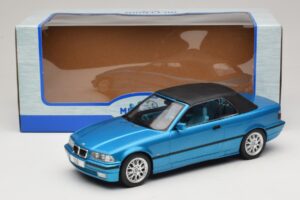 BMW 3 Series E36 カブリオレ ブルー メタリック MCG 1:18 MCG18319 メタル - 画像 7/7