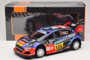Ford Puma Rally1 #22 M. Sesks / R. Francis Rally Sweden 2025 IXO 1:18 18RMC240 メタル - 画像 6/6