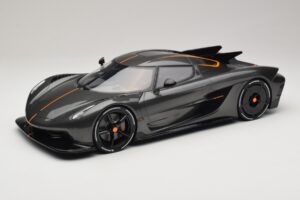Koenigsegg Jesko Absolut 0-400-0 km/h レコード Graphite Grey GT Spirit 1:12 GT575 レジン