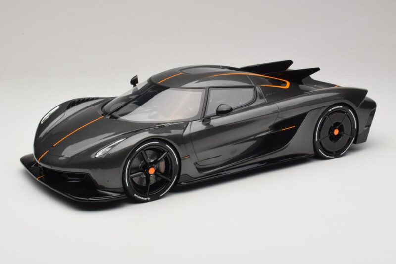 Koenigsegg Jesko Absolut 0-400-0 km/h レコード Graphite Grey GT Spirit 1:12 Koenigsegg Jesko Absolut 0-400-0 km/h レコード Graphite Grey GT Spirit 1:12 GT575 レジン