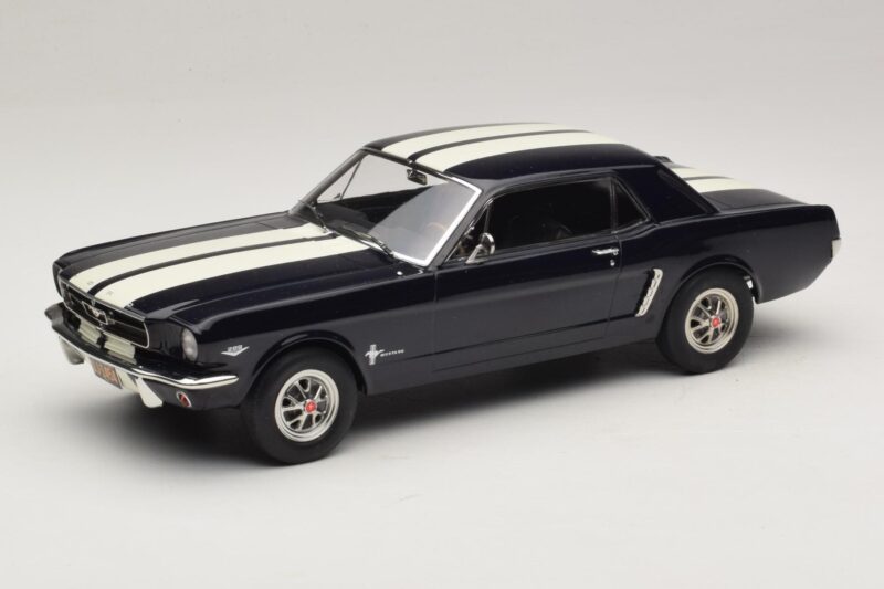 Ford Mustang Nightmist Blue Norev 1:18 182805 メタル