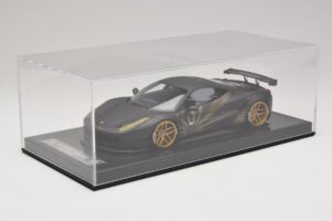 Ferrari 458 LB Works Matt Black BBA 1:18 REMC037 レジン - 画像 6/7