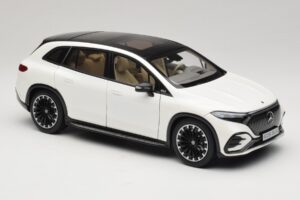 Mercedes EQS SUV X296 Manufaktur Diamond White NZG 1:18 B66960590 メタル - 画像 6/8