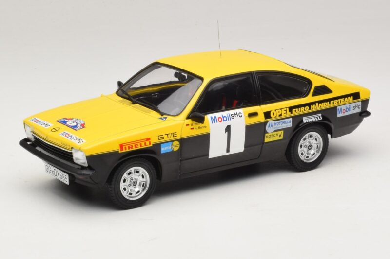 Opel Kadett C GT/E #1 W. Rohrl / H. Menne Westfalen Lippe Rally 1977 MCG 1:18 MCG18651R メタル