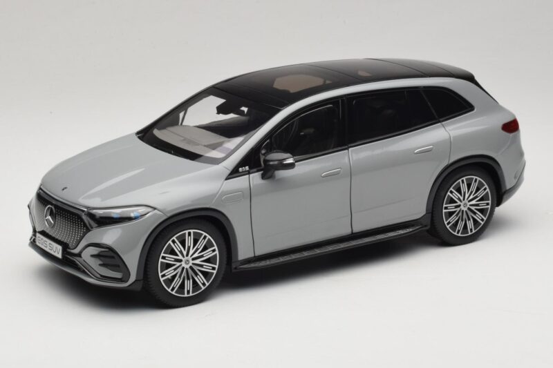 Mercedes EQS SUV X296 Manufaktur Alpine Grey NZG 1:18 B66960591 メタル