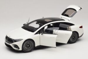 Mercedes EQS V297 Manufaktur Opalite White NZG 1:18 B66961049 メタル - 画像 2/8