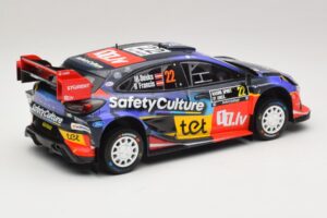 Ford Puma Rally1 #22 M. Sesks / R. Francis Rally Sweden 2025 IXO 1:18 18RMC240 メタル - 画像 2/6